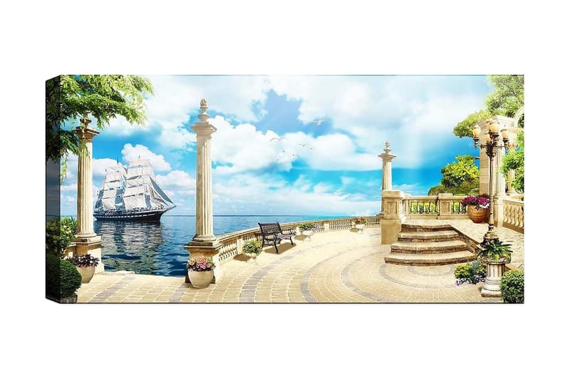 CANVASTAVLA YTY Landscape & Nature Flerfärgad 120x50 cm - Inredning & dekor - Tavlor & konst - Canvastavla