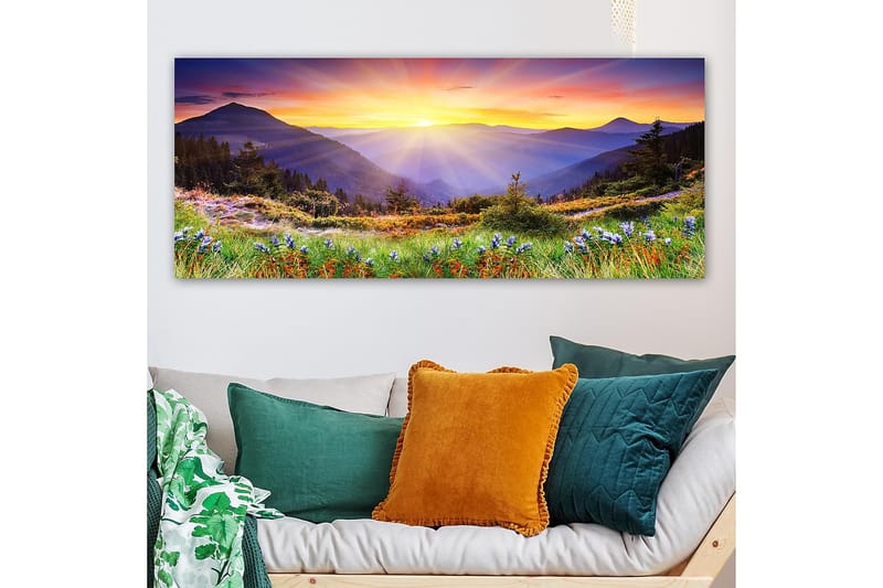 CANVASTAVLA YTY Landscape & Nature Flerfärgad 120x50 cm - Inredning & dekor - Tavlor & konst - Canvastavla