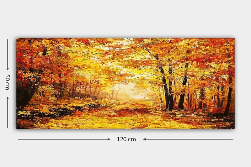 CANVASTAVLA YTY Landscape & Nature Flerfärgad 120x50 cm - Inredning & dekor - Tavlor & konst - Canvastavla