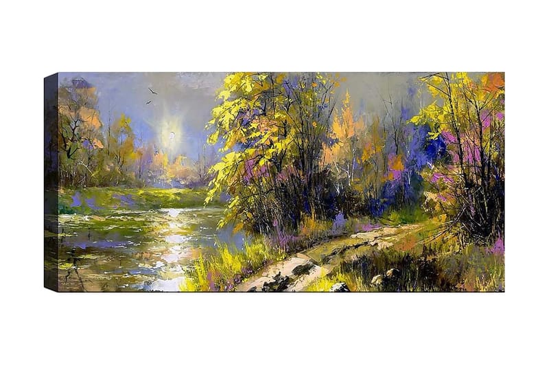 CANVASTAVLA YTY Landscape & Nature Flerfärgad 120x50 cm - Inredning & dekor - Tavlor & konst - Canvastavla