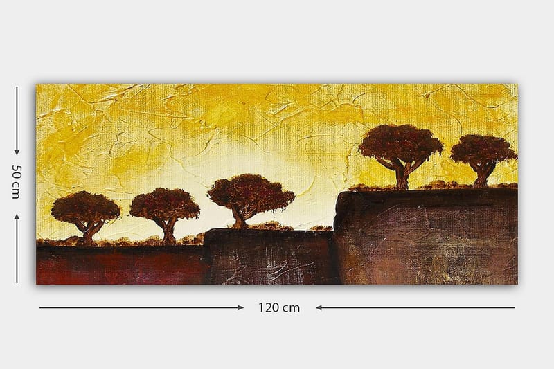 CANVASTAVLA YTY Landscape & Nature Flerfärgad 120x50 cm - Inredning & dekor - Tavlor & konst - Canvastavla