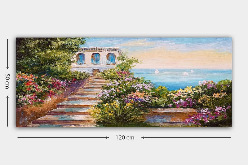 CANVASTAVLA YTY Landscape & Nature Flerfärgad 120x50 cm - Inredning & dekor - Tavlor & konst - Canvastavla