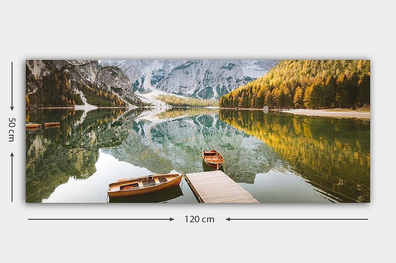 CANVASTAVLA YTY Landscape & Nature Flerfärgad 120x50 cm - Inredning & dekor - Tavlor & konst - Canvastavla
