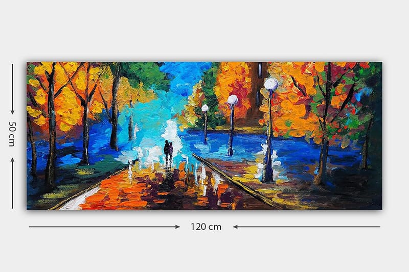CANVASTAVLA YTY Landscape & Nature Flerfärgad 120x50 cm - Inredning & dekor - Tavlor & konst - Canvastavla