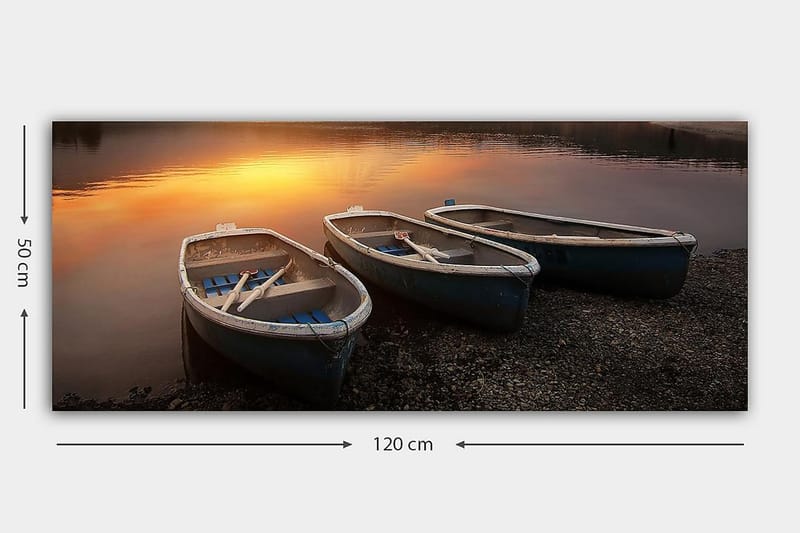 CANVASTAVLA YTY Landscape & Nature Flerfärgad 120x50 cm - Inredning & dekor - Tavlor & konst - Canvastavla