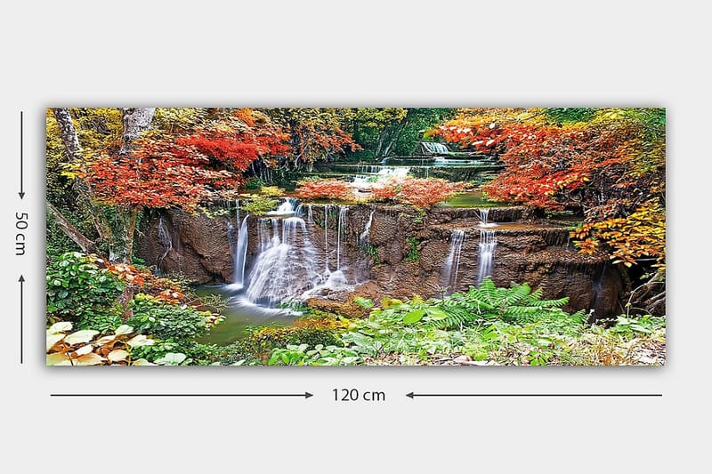 CANVASTAVLA YTY Landscape & Nature Flerfärgad 120x50 cm - Inredning & dekor - Tavlor & konst - Canvastavla