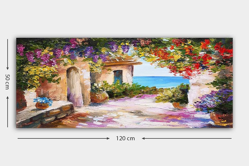 CANVASTAVLA YTY Landscape & Nature Flerfärgad 120x50 cm - Inredning & dekor - Tavlor & konst - Canvastavla
