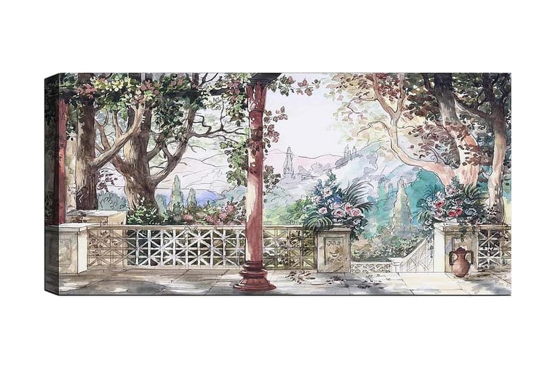CANVASTAVLA YTY Landscape & Nature Flerfärgad 120x50 cm