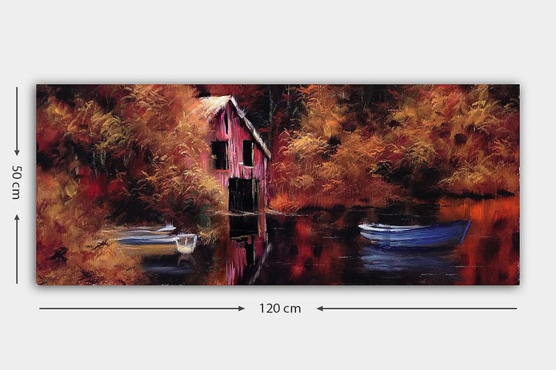 CANVASTAVLA YTY Landscape & Nature Flerfärgad 120x50 cm - Inredning & dekor - Tavlor & konst - Canvastavla