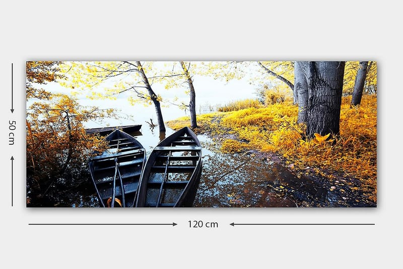 CANVASTAVLA YTY Landscape & Nature Flerfärgad 120x50 cm - Inredning & dekor - Tavlor & konst - Canvastavla
