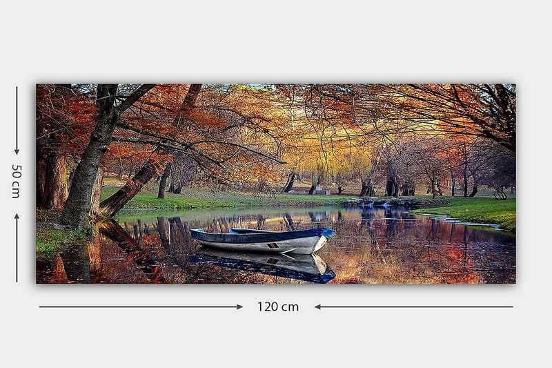 CANVASTAVLA YTY Landscape & Nature Flerfärgad 120x50 cm - Inredning & dekor - Tavlor & konst - Canvastavla