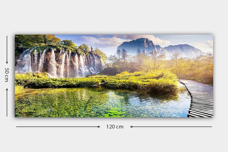 CANVASTAVLA YTY Landscape & Nature Flerfärgad 120x50 cm - Inredning & dekor - Tavlor & konst - Canvastavla