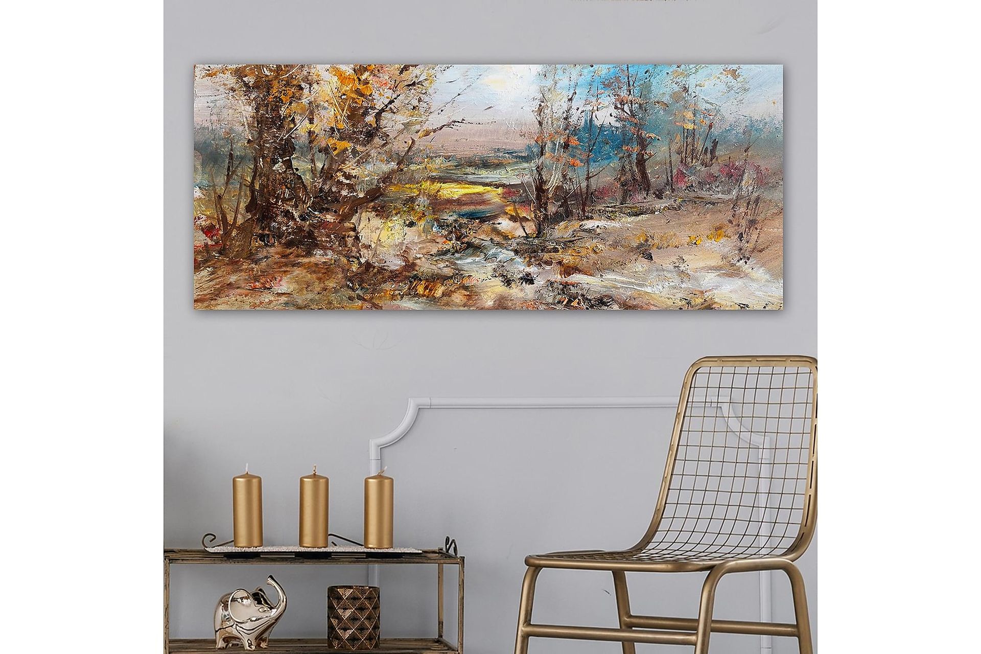 CANVASTAVLA YTY Landscape & Nature Flerfärgad 120x50 cm - Inredning & dekor - Tavlor & konst - Canvastavla