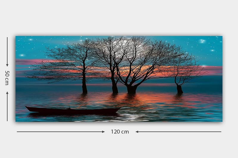 CANVASTAVLA YTY Landscape & Nature Flerfärgad 120x50 cm - Inredning & dekor - Tavlor & konst - Canvastavla