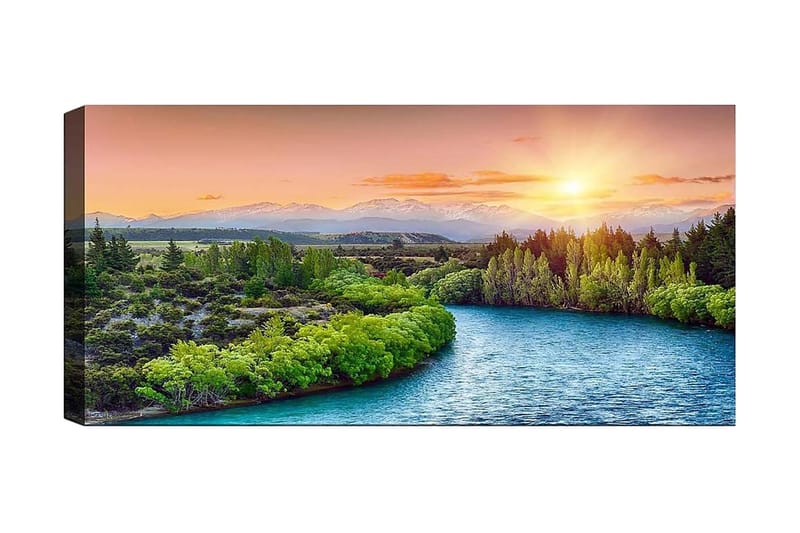 CANVASTAVLA YTY Landscape & Nature Flerfärgad 120x50 cm - Inredning & dekor - Tavlor & konst - Canvastavla