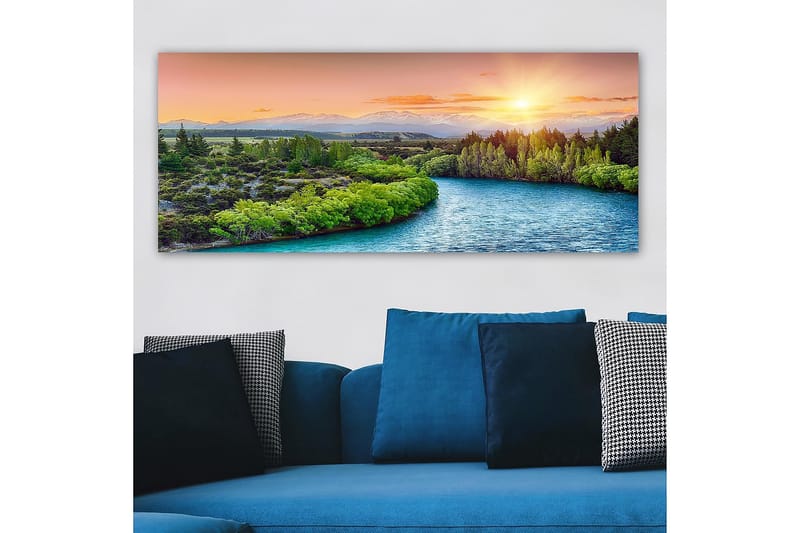 CANVASTAVLA YTY Landscape & Nature Flerfärgad 120x50 cm - Inredning & dekor - Tavlor & konst - Canvastavla