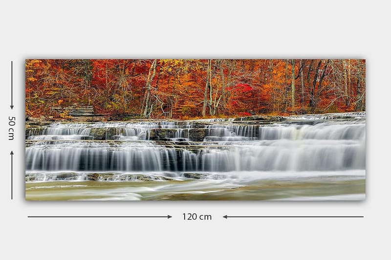 CANVASTAVLA YTY Landscape & Nature Flerfärgad 120x50 cm - Inredning & dekor - Tavlor & konst - Canvastavla
