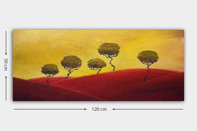 CANVASTAVLA YTY Landscape & Nature Flerfärgad 120x50 cm - Inredning & dekor - Tavlor & konst - Canvastavla
