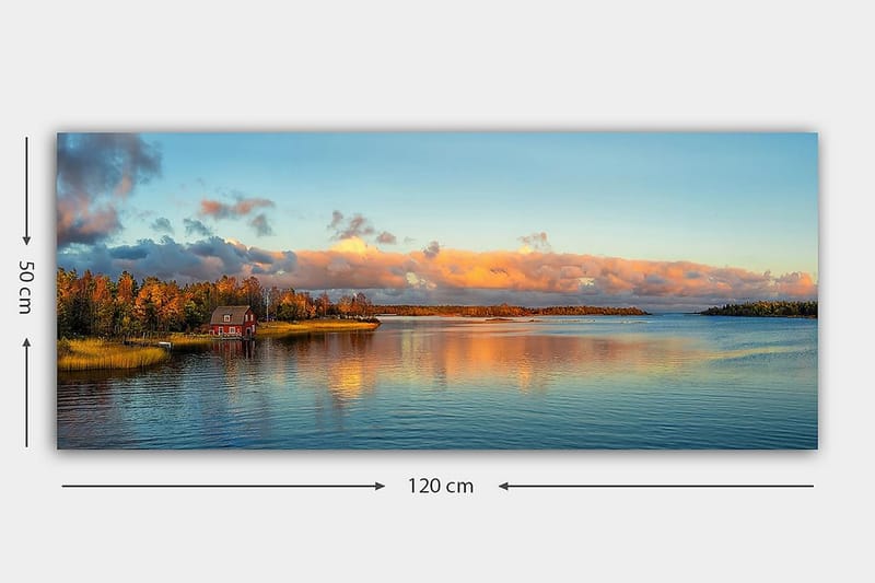 CANVASTAVLA YTY Landscape & Nature Flerfärgad 120x50 cm - Inredning & dekor - Tavlor & konst - Canvastavla