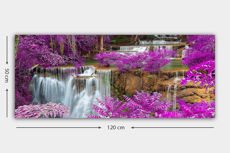 Canvastavla YTY Landscape & Nature Flerfärgad - 120x50 cm - Inredning & dekor - Tavlor & konst - Canvastavla