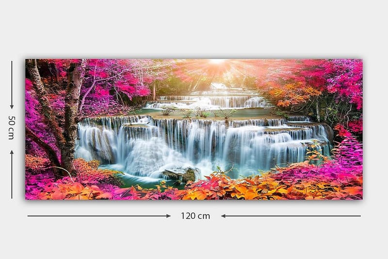 Canvastavla YTY Landscape & Nature Flerfärgad - 120x50 cm - Inredning & dekor - Tavlor & konst - Canvastavla