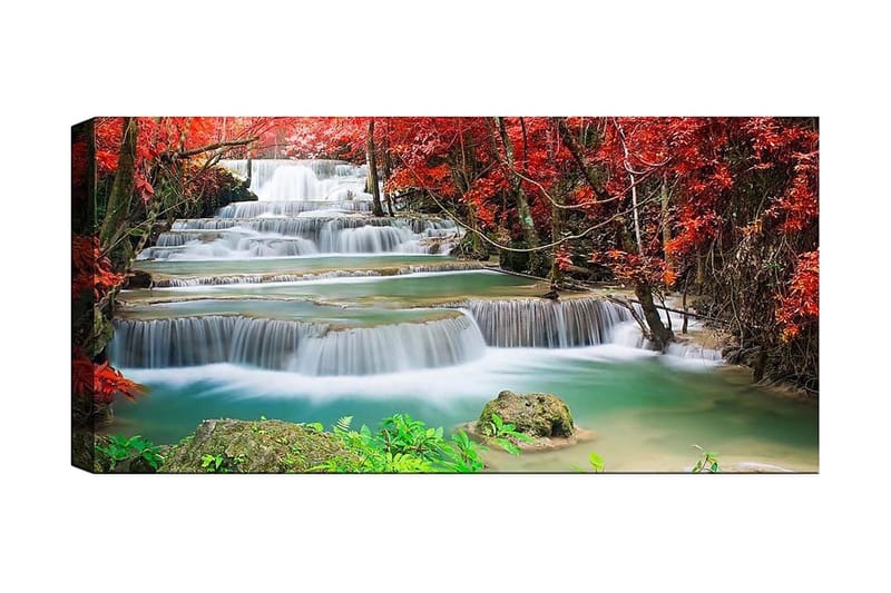 Canvastavla YTY Landscape & Nature Flerfärgad, 120x50 cm