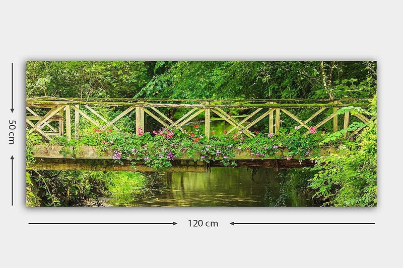 Canvastavla YTY Landscape & Nature Flerfärgad - 120x50 cm - Inredning & dekor - Tavlor & konst - Canvastavla