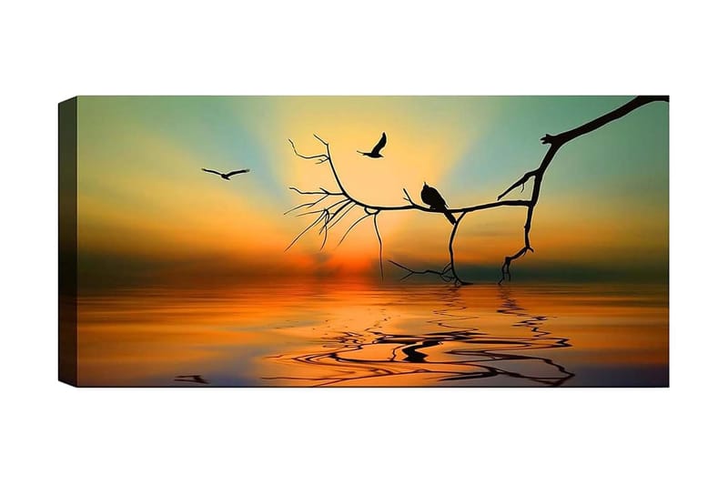 Canvastavla YTY Landscape & Nature Flerfärgad - 120x50 cm - Inredning & dekor - Tavlor & konst - Canvastavla