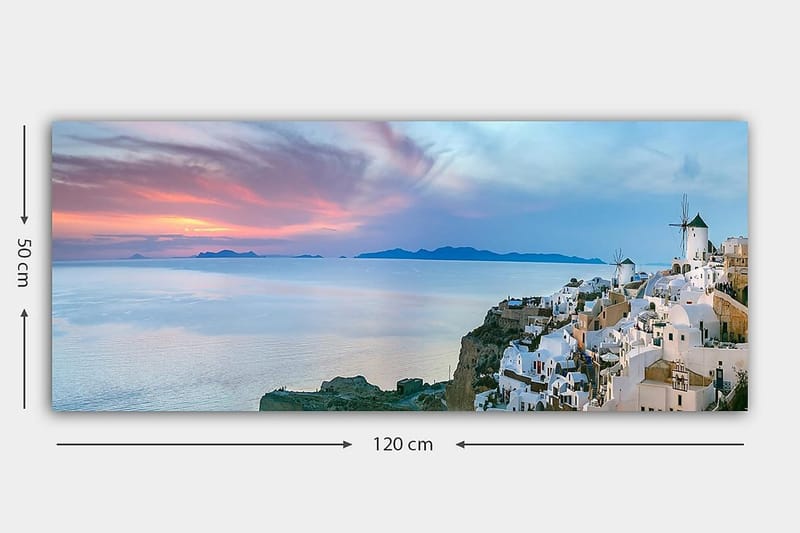 Canvastavla YTY Landscape & Nature Flerfärgad - 120x50 cm - Inredning & dekor - Tavlor & konst - Canvastavla