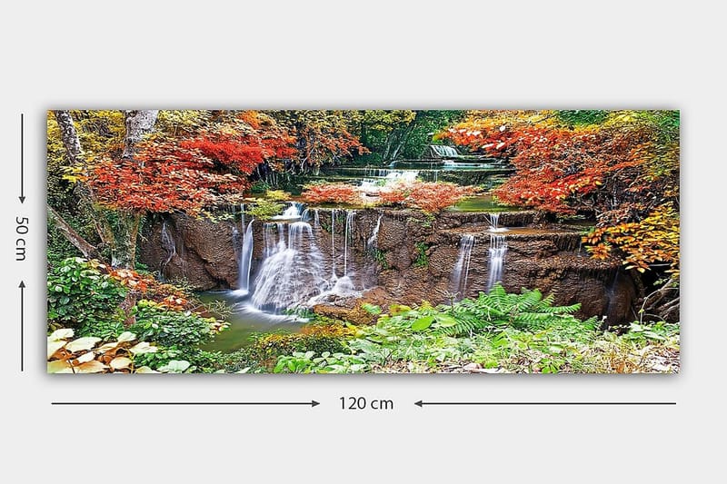 Canvastavla YTY Landscape & Nature Flerfärgad - 120x50 cm - Inredning & dekor - Tavlor & konst - Canvastavla