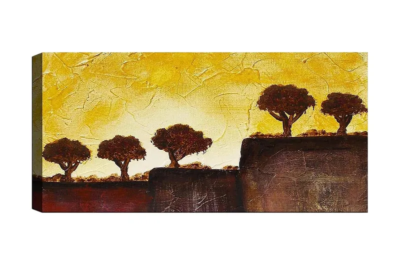 Canvastavla YTY Landscape & Nature Flerfärgad - 120x50 cm - Inredning & dekor - Tavlor & konst - Canvastavla