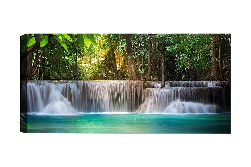 Canvastavla YTY Landscape & Nature Flerfärgad, 120x50 cm