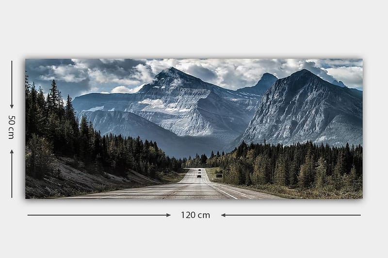 Canvastavla YTY Landscape & Nature Flerfärgad - 120x50 cm - Inredning & dekor - Tavlor & konst - Canvastavla