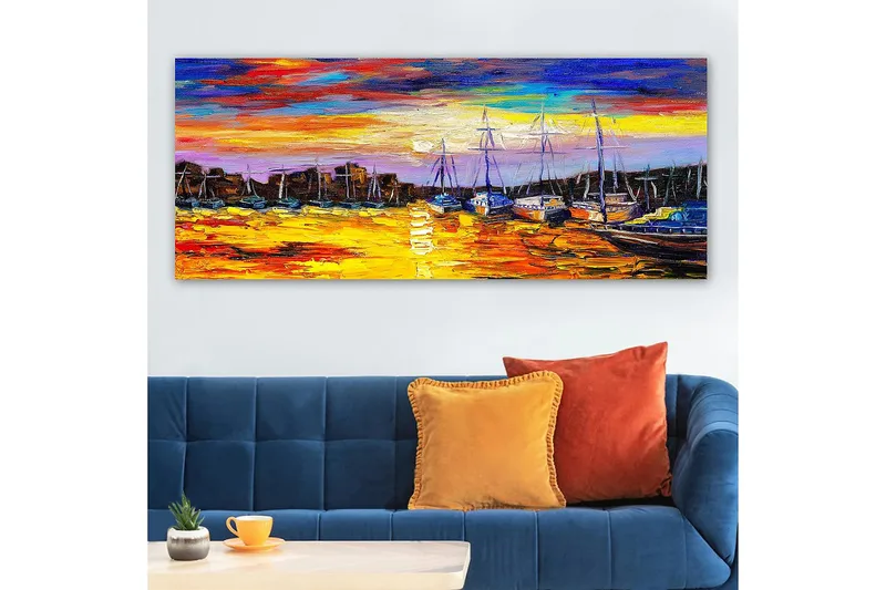 Canvastavla YTY Landscape & Nature Flerfärgad - 120x50 cm - Inredning & dekor - Tavlor & konst - Canvastavla