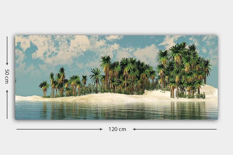 Canvastavla YTY Landscape & Nature Flerfärgad - 120x50 cm - Inredning & dekor - Tavlor & konst - Canvastavla