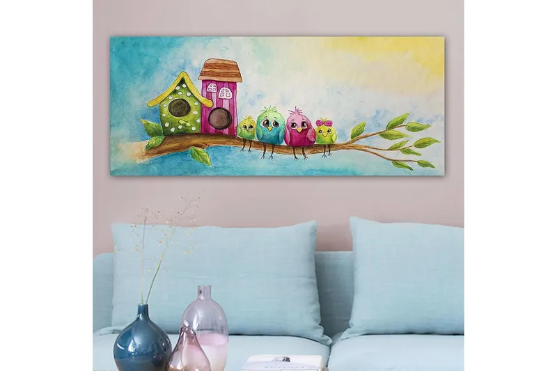 Canvastavla YTY Landscape & Nature Flerfärgad - 120x50 cm - Inredning & dekor - Tavlor & konst - Canvastavla