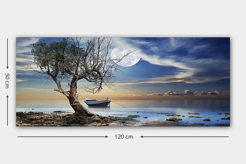 Canvastavla YTY Landscape & Nature Flerfärgad - 120x50 cm - Inredning & dekor - Tavlor & konst - Canvastavla