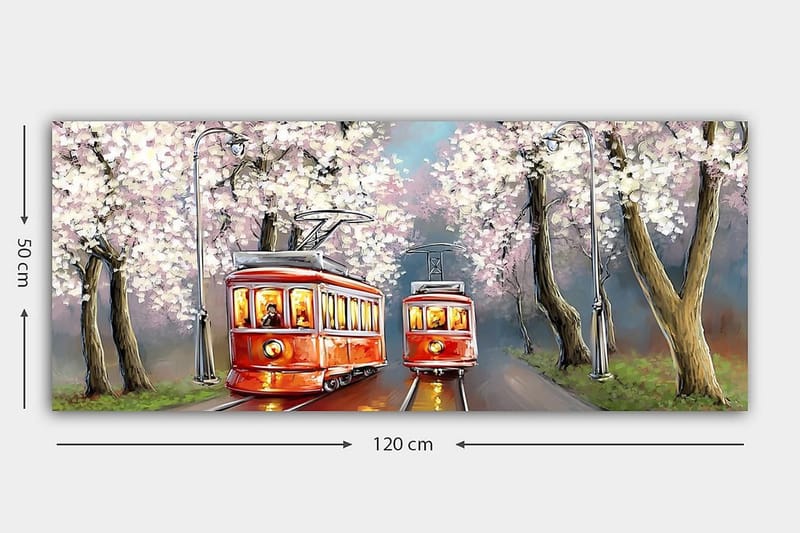 Canvastavla YTY Landscape & Nature Flerfärgad - 120x50 cm - Inredning & dekor - Tavlor & konst - Canvastavla