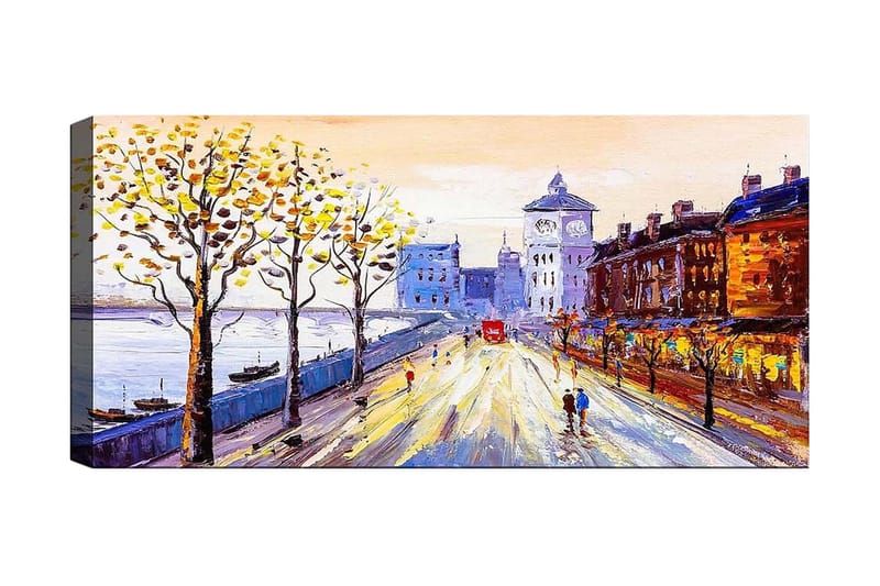 Canvastavla YTY Landscape & Nature Flerfärgad - 120x50 cm - Inredning & dekor - Tavlor & konst - Canvastavla