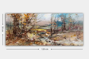 Canvastavla YTY Landscape & Nature Flerfärgad - 120x50 cm - Inredning & dekor - Tavlor & konst - Canvastavla