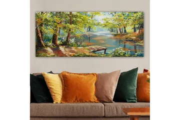 Canvastavla YTY Landscape & Nature Flerfärgad - 120x50 cm - Inredning & dekor - Tavlor & konst - Canvastavla