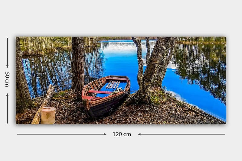 Canvastavla YTY Landscape & Nature Flerfärgad - 120x50 cm - Inredning & dekor - Tavlor & konst - Canvastavla