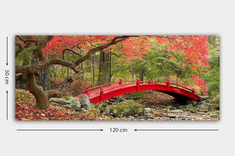 Canvastavla YTY Landscape & Nature Flerfärgad - 120x50 cm - Inredning & dekor - Tavlor & konst - Canvastavla