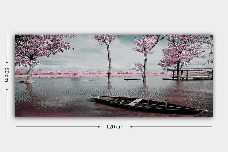 Canvastavla YTY Landscape & Nature Flerfärgad - 120x50 cm - Inredning & dekor - Tavlor & konst - Canvastavla