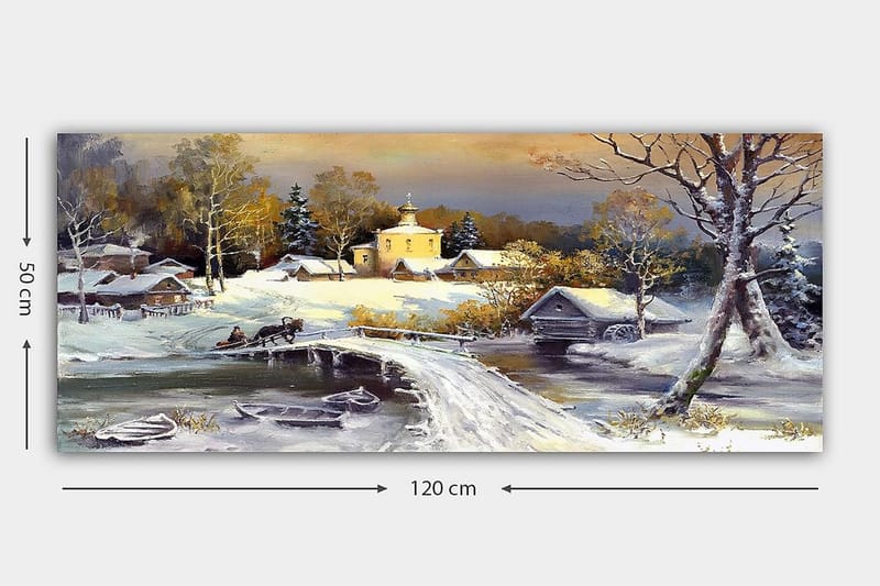 Canvastavla YTY Landscape & Nature Flerfärgad - 120x50 cm - Inredning & dekor - Tavlor & konst - Canvastavla