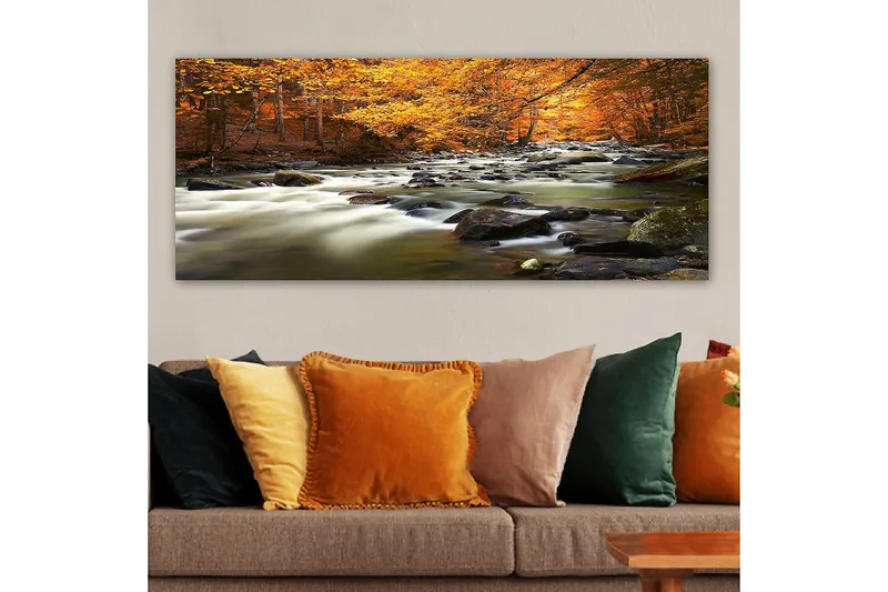 Canvastavla YTY Landscape & Nature Flerfärgad - 120x50 cm - Inredning & dekor - Tavlor & konst - Canvastavla