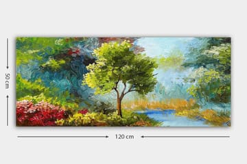 Canvastavla YTY Landscape & Nature Flerfärgad - 120x50 cm - Inredning & dekor - Tavlor & konst - Canvastavla