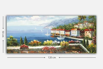 Canvastavla YTY Landscape & Nature Flerfärgad - 120x50 cm - Inredning & dekor - Tavlor & konst - Canvastavla