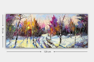Canvastavla YTY Landscape & Nature Flerfärgad - 120x50 cm - Inredning & dekor - Tavlor & konst - Canvastavla