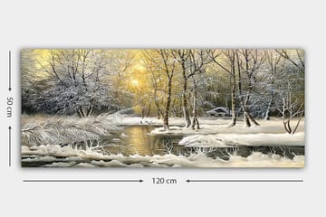 Canvastavla YTY Landscape & Nature Flerfärgad - 120x50 cm - Inredning & dekor - Tavlor & konst - Canvastavla